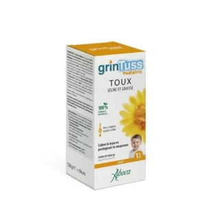 Kinder | Aboca GrinTuss Pediatric Tos Seca y Productiva 128g