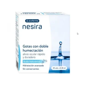 Augenpflege | Nesira Acofarma Hyaluronsäure-Feuchtigkeitstropfen 20 Stück