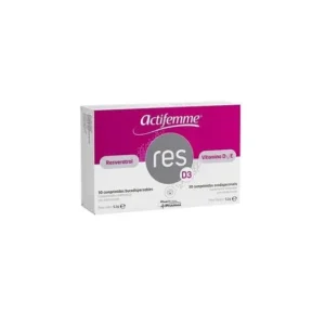 Vitamine | Plusquam Pharma Actifemme Resveratrol RESD3 Vitamin D 30kapseln