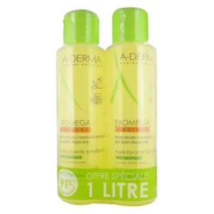 Körper | A-DERMA Aderma Exomega Emollient Reinigungsöl 500ml x 2pcs