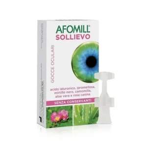 Müde Augen | AFOMILL Gouttes Oculaires Apaisantes à Dose Unique 10x0.5ml