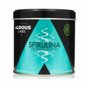 Ökologische Ernährung | Aldous Bio Bio Spirulina Premium Qualität 600comp