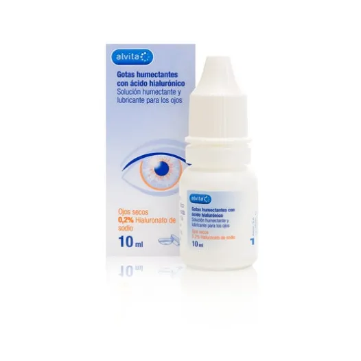 Augenpflege | Alvita Feuchtigkeitstropfen mit Hyaluronsäure 10ml
