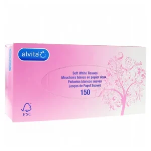 Taschentücher | Alvita Pañuelos Blancos 150uds