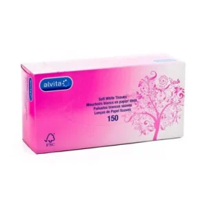 Taschentücher | Alvita Pañuelos de Papel Blanco Caja 150uds
