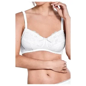 Rehabilitation | Amoena Amanda Kabelloser Mastektomie-BH Weiß 85A 1-tlg