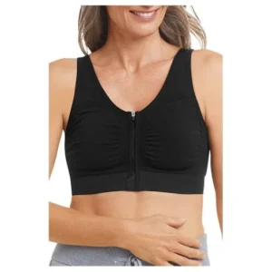 Rehabilitation | Amoena Sujetador Emilia Zip45014 Negro Talla 95/100 1ud