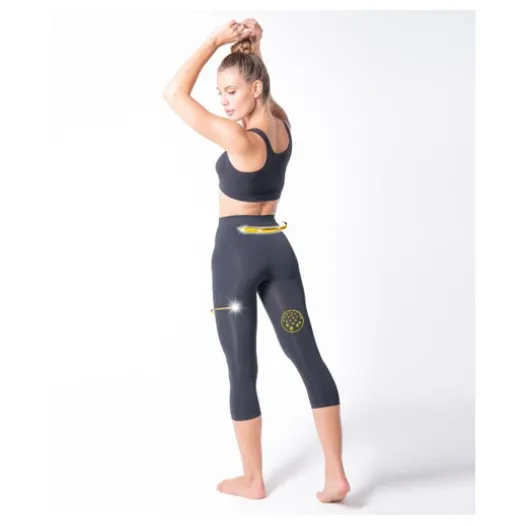 Sport | Anaissa Legging Capri Push Up 160Den Fibr Emana Lena Negro M 1ud