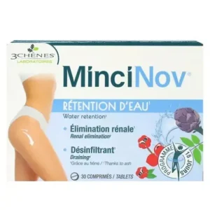 Abnehmen | Les 3 chenes 3 Anti-Wasser-Filter und Schlankheitskanäle 30 Tabletten