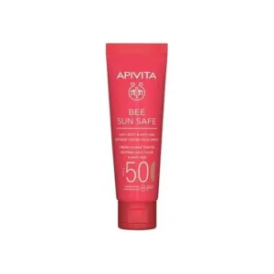 Sonnenschutz | Apivita Bee Sun Safe Anti-Falten mit Farbe 50fps 50ml