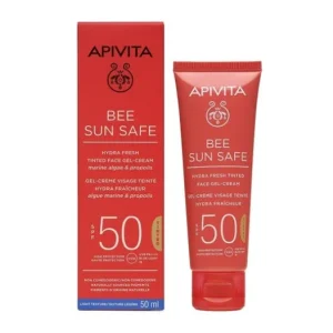 Sonnenschutz | Apivita Bee Sun Safe Gel Gesichtscreme SPF 50 mit Farbe 50ml
