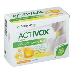 Naturheilmittel | Arkopharma Activox Honig Zitrone 24 Tabletten