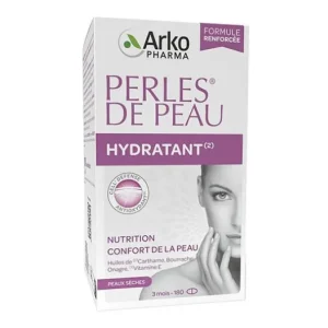 Nahrungsergänzungsmittel Für Die Schönheit | Arkopharma Feuchtigkeitsspendende Hautperlen 180 Kapseln