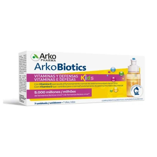 Vitamine | Arkopharma ArkoProBiotics Kinder Vitamine und Abwehrkräfte 7 Ampullen