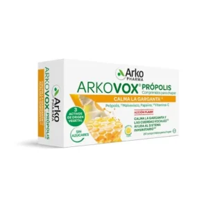 Tees Und Kräutertees | Arkopharma Arkovox Propolis + Vitamin C Geschmack Honig und Zitrone 24 Tabletten