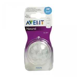 Babynahrung | Philips Avent Avent Natural Nippel Medium Flow 3 Monate 2 Stück
