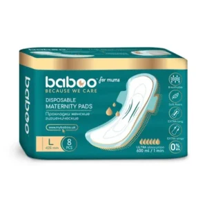 Schwangerschaft Und Stillzeit | Baboo Compresa Maternidad Desechable Grande 8uds
