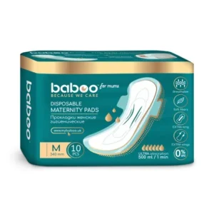Schwangerschaft Und Stillzeit | Baboo Compresa Maternidad Desechable Mediana 10uds