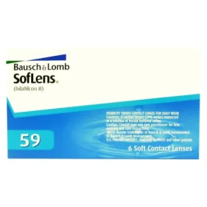 Kontaktlinsen | BAUSCH & LOMB SofLens 59 Dioptrien -1,50 Radius 8,6 6uds