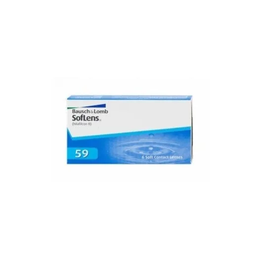 Kontaktlinsen | BAUSCH & LOMB SofLens 59 Dioptrien -7.00 Radius 8.6 6uds
