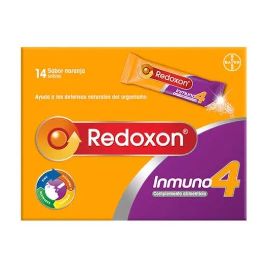 Vitamine | Redoxon Bayer ® Inmuno 4 Nahrungsergänzung 14 Beutel