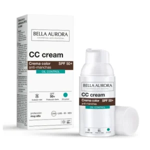 Sonnenschutz | Bella Aurora CC Cream Oil Free Antimanchas SPF50 30ml