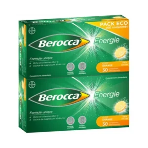 Ernährung | Berocca Energie Effervescent Goût Orange Sans Sucres 60comp