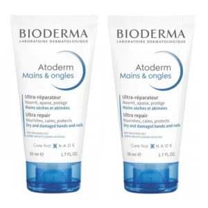 Hände Und Nägel | Bioderma Atoderm Crema de Manos y Uñas 2x50ml