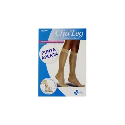 Socken | BUDETTA FARMA Clialeg Calcetín 140D Punta Abierta Play 2 1 Par