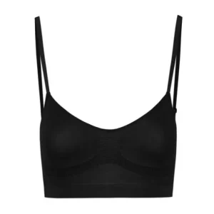 Sport | Bye Bra Seamless Bra Medium Control Black Seamless Bra Size XL 1ud