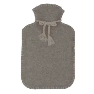 Wärme/-kältekissen | Calindoo Botella de Agua Caliente Gris Perla Pastel 2l 1ud