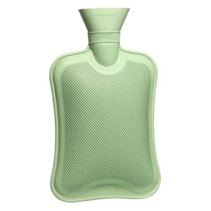 Wärme/-kältekissen | Calindoo Wärmflasche Gummi Pastell Grün 2000ml