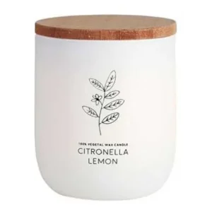 Aromatherapie | CERABELLA Vela Vaso Blanco Citvasl Citronela Limón 7x9cm 1ud