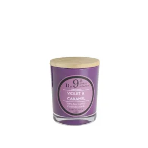 Aromatherapie | CERABELLA Vela Vaso Nro 9 Violet-Caramel 7,5x9cm 1ud