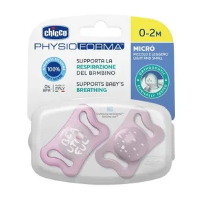 Zubehör | Chicco Chupete Silicona Physio Micro 0-2 M Rosa 2 Chupetes