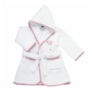 Zubehör | Chicco Pink Piquet Square Bathrobe 0m+ 1ud