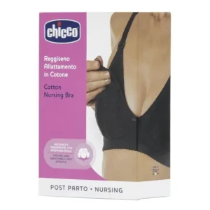 Pflege Für Mütter | Chicco Sujetador Lactancia Microfibra Negro Talla 5C 1ud
