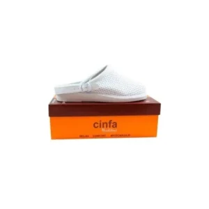 Schuhe | CINFA zueco Mikromassage weiß N40