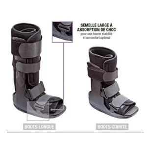 Stabilisierung | Cizeta Medical Botte Marsch-Stiefel Schwarz Kurz M