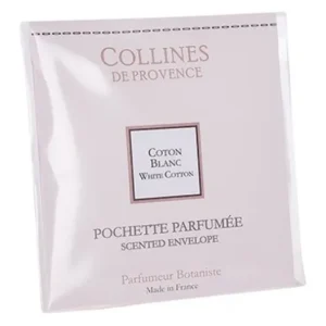 Aromatherapie | COLLINES DE PROVENCE Pochette Parfumée Coton Blanc