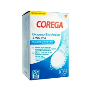 Mund | Corega Sauerstoff Bio-Aktive Zahnreinigung 108 Tabletten