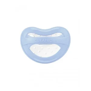 Zubehör | Curaprox Baby Soother Single S0 Blue 1ud