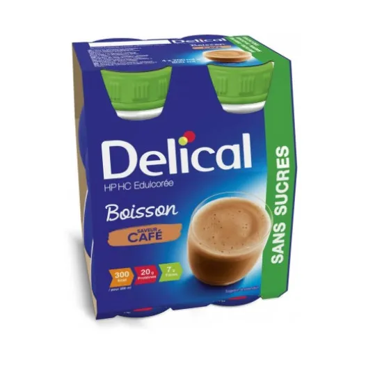 Ökologische Ernährung | Delical Getränk Hp Hc Zuckerfrei Kaffee 4x200ml
