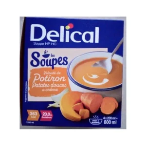 Ökologische Ernährung | Delical Sopa Calabaza Patata 4x400ml