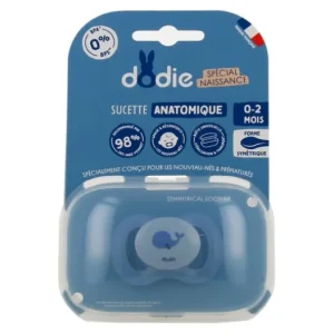 Zubehör | Dodie Chupete Anatómico Silicona 0-2M Moby 1ud