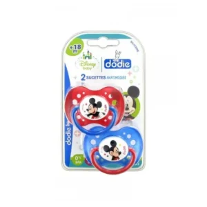Zubehör | Dodie Disney Anatomischer Schnuller Silikon +18 Monate Mickey Mickey Mickey 2er Set