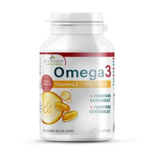 Ernährung | Les 3 chenes 3 Eichen Omega 3 120kapseln
