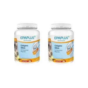 Knochen | Epaplus Arthicare Kollagen + Silizium + Hyaluronsäure + Magnesium Vanille 2x326g