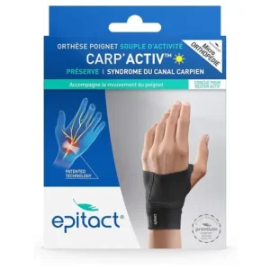 Stützsysteme | Epitact Carp'Activ Flexibles Handgelenkband Rechts Aktivität TS 1pc