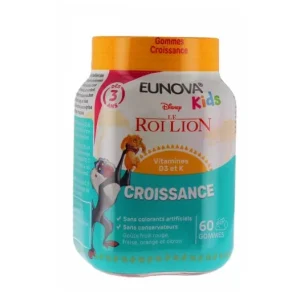 Kinder | Eunova Kids El Rey León Crecimiento 60 Gummies